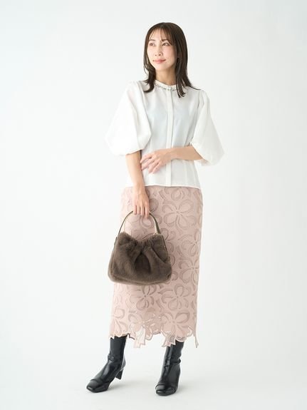 CELFORD｜リボンレースタイトスカート | Rakuten Fashion(楽天