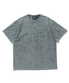 XLARGE OVERDYED OLD OG S/S POCKET TEE Tシャツ XLARGE エクストララージ トップス カットソー・Tシャツ ブラック グリーン ネイビー【送料無料】