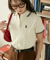U.S. POLO ASSN. 別注 ライン入りワンポイント刺繍ポロシャツ 限定展開 フリークスストア トップス ポロ…
