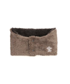 THRASHER THRASHER/(U)GONZ SAD フリース 前開 ネックウォーマー スラッシャー　バイ　リフルページ ファッション雑貨 マフラー・ストール・ネックウォーマー ブラウン ブラック ホワイト