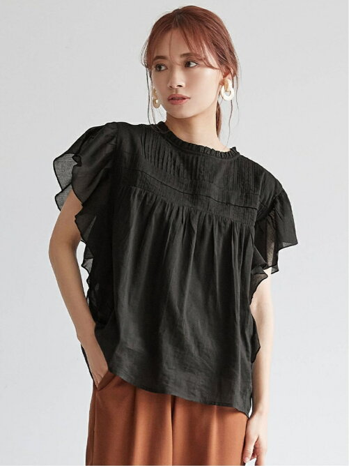 Coca 袖フリルピンタックブラウス Rakuten Fashion 楽天ファッション 旧楽天ブランドアベニュー Dc0338