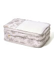 【SALE／20%OFF】Francfranc クラシックフラワー 圧縮オーガナイザー L フランフラン インテリア・生活雑貨 トラベルグッズ ピンク