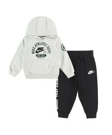NIKE トドラー(90-100cm) セット商品 NIKE(ナイキ) NKB B NSW P.E. FT PO PANT SET ルーキーキッズ トップス その他のトップス ブラック ネイビー【送料無料】