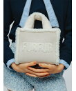 【WEB・一部店舗限定カラー】ムートンロゴトートバッグ