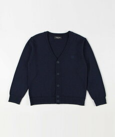 【SALE／10%OFF】COMME CA ISM ベーシック ニット カーディガン (140-160cm) コムサイズム トップス カーディガン グレー ブラック ネイビー