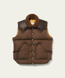 UNITED ARROWS 【別注】＜Rocky Mountain Featherbed＞Christy Vest/クリスティーベスト ユナイテッドアローズ ジャケット・アウター ダウンジャケット・ダウンベスト ブラウン ブルー ブラック【送料無料】