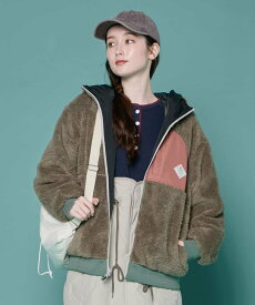 KRIFF MAYER (W)ひっくりJK クリフメイヤー ジャケット・アウター その他のジャケット・アウター ベージュ ブラック カーキグリーン【送料無料】