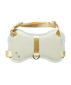BACKYARD FAMILY 小型犬用ハーネス 骨型 ローラ ペット用品 ペット用首輪・ハーネス・リード ピンク ベージュ ブラウン
