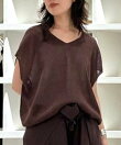 【7/31新規値下げ】ホールガーメント コクーン ニット プルオーバー 26SS 夏新作 快適 ドライタッチ