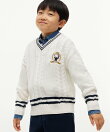 PEANUTS COLLECTION ケーブルニット