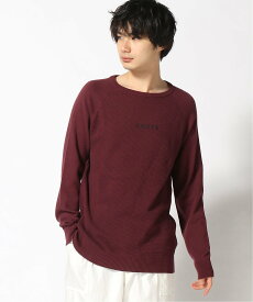 【SALE／50%OFF】GUESS (M)Kip Sweater ゲス トップス スウェット・トレーナー グレー ネイビー レッド