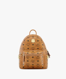 MCM 【公式】STARK サイドスタッズ バックパック - ミニ エムシーエム バッグ リュック・バックパック ホワイト ピンク ブラウン【送料無料】