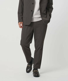 BEAUTY&YOUTH UNITED ARROWS KOMATSU PACK URK 1プリーツ テーパード パンツ NO.7 ストレッチ セットアップ対応 裏起毛 ビューティー＆ユース　ユナイテッドアローズ パンツ その他のパンツ グレー ブラック ネイビー【送料無料】
