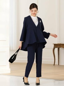 AddRouge スーツ レディース セットアップ フォーマル 卒業式 入学式 スーツ ママ アッドルージュ スーツ・フォーマル セットアップスーツ ベージュ ブラック ネイビー グレー【送料無料】