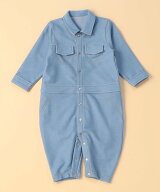 【SALE／20%OFF】COMME CA ISM デニム調ジャージー 長袖 ツーウェイオール コムサイズム マタニティウェ…