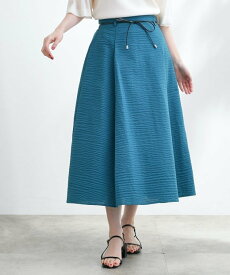 【SALE／70%OFF】grove コードリボンタックAラインスカート グローブ スカート その他のスカート ブラック ブルー