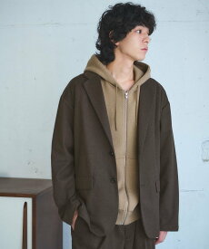【SALE／50%OFF】UNITED ARROWS green label relaxing WONDER CLOTH カジュアル ジャケット -ストレッチ- ユナイテッドアローズ グリーンレーベルリラクシング ジャケット・アウター テーラードジャケット・ブレザー グレー ブラウン【送料無料】