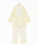 【SALE／30%OFF】KID BLUE (W)26ブリティッシュブーケN 長袖パジャマ キッドブルー インナー・ルームウェ…