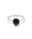 quip queint/orbit ring/オービット リング オニキス ムーンストーン