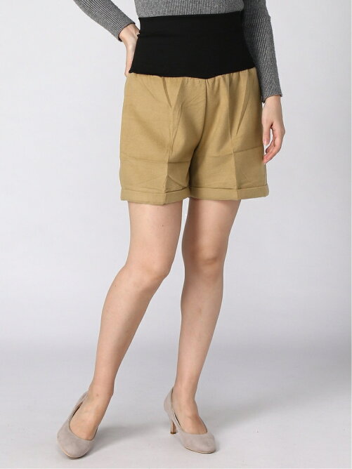 Slender 腹巻きウールショートパンツ Rakuten Fashion 楽天ファッション 旧楽天ブランドアベニュー V