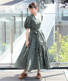 Demi-Luxe BEAMS MARIHA * Demi-Luxe BEAMS / 別注 マドモアゼルのドレス ドットプリント ワンピース 24SS デミルクス ビームス ワンピース・ドレス その他のワンピース・ドレス【送料無料】