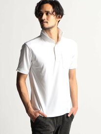 【SALE／37%OFF】NICOLE CLUB FOR MEN ホリゾンタルカラーポロシャツ ニコル トップス ポロシャツ レッド ホワイト ネイビー【送料無料】