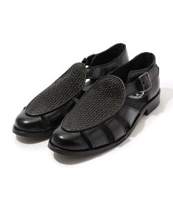 TOMORROWLAND GOODS SOLOVIERE ラフィア*カーフ フィッシャーマンサンダル トゥモローランド シューズ・靴 その他のシューズ・靴 ブラウン ブラック【送料無料】