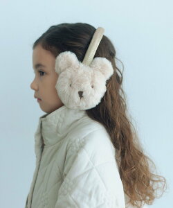 UNITED ARROWS green label relaxing <Rockahula Kids>クマ型 イヤマフ / Bear Earmuffs / キッズ ユナイテッドアローズ グリーンレーベルリラクシング ファッション雑貨 イヤーマフ ホワイト
