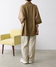 前後異素材パンツ【SUM1 STYLE】