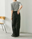 前後異素材パンツ【SUM1 STYLE】