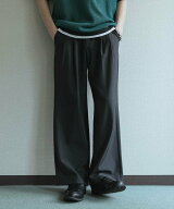 SENSE OF PLACE 『速乾』ドライタッチ2タックワイドパンツ センス オブ プレイス パンツ その他のパンツ …