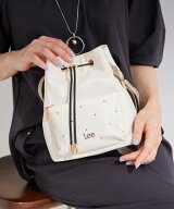 【SALE／5%OFF】SHOO・LA・RUE 【Lee別注/撥水】スタッズ巾着ショルダーバッグ シューラルー バッグ ショ…