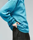 LACOSTE * 417 ヘンリーネック ワッフルTシャツ