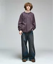 LACOSTE * 417 ヘンリーネック ワッフルTシャツ
