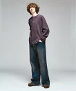 LACOSTE * 417 ヘンリーネック ワッフルTシャツ