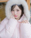 ファーフード付中綿ブルゾン