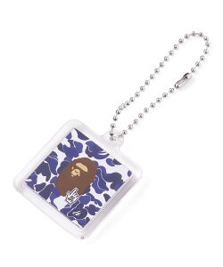 A BATHING APE BAPE.COM CAMO GO APE POINTER KEYCHAIN �A �x�C�V���O �G�C�v �t�@�b�V�����G�� �`���[���E�L�[�`�F�[�� �u���[ �u���b�N �l�C�r�[ �s���N