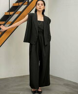 【SALE／8%OFF】GIRL テーラードジレ オールインワン パンツドレス 結婚式 パーティードレス リバーフィ…