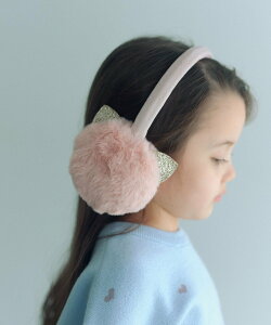 UNITED ARROWS green label relaxing <Rockahula Kids>キャット型 イヤマフ / Cat Earmuffs / キッズ ユナイテッドアローズ グリーンレーベルリラクシング ファッション雑貨 イヤーマフ ピンク