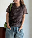 フェイクレイヤードドットシアーT