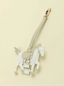 Why (W)ホースグローブホルダー ホワイ ファッション雑貨 チャーム・キーチェーン ピンク ブラウン ベージュ ホワイト イエロー グレー ネイビー【送料無料】
