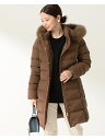 【SALE／40%OFF】Demi-Luxe BEAMS Demi-Luxe BEAMS / FOXファーフードダウン キャメル...