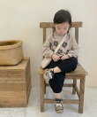 aimoha KIDS/(K)【aimoha-KIDS-】韓国子供服 切り替えカーゴチノパンツ