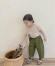 aimoha KIDS/(K)【aimoha-KIDS-】韓国子供服 切り替えカーゴチノパンツ