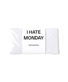 Ray BEAMS I Hate Monday / flower lace ストッキング white ビームス ウイメン 靴下・レッグウェア タイツ・ストッキング・パンスト ホワイト