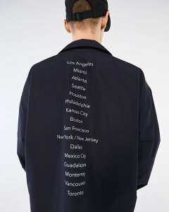 URBAN RESEARCH LOTTO BACK PRINT COACH JACKET �A�[�o�����T�[�` �W���P�b�g�E�A�E�^�[ �u���]���E�W�����p�[ �l�C�r�[ �u���b�N�y���������z
