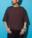 【新色追加】 SUPER ICE / スーパーアイス クルーネック ニットTシャツ / 接触冷感