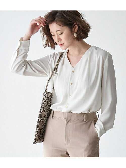 Rope Picnic 前開きタックvネックブラウス Rakuten Fashion 楽天ファッション 旧楽天ブランドアベニュー Af5345 Rope Picnic 前開きタックvネックブラウス Rakuten Fashion 楽天ファッション 旧楽天ブランドアベニュー Af5345
