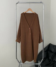 【SALE／20%OFF】BANICO 【BANICO】秋冬 起毛長丈ニットカーディガン アイモハ トップス カーディガン グレー ブラック ベージュ ホワイト ブラウン【送料無料】