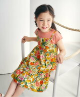【SALE／50%OFF】apres les cours 【リンク】3柄フリルキャミドッキングワンピース エフオーオンラインス…